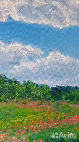 Картина пейзаж Летняя свежесть