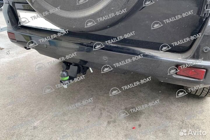 Фаркоп УАЗ Патриот 05-нв под квадрат, 50мм 41242