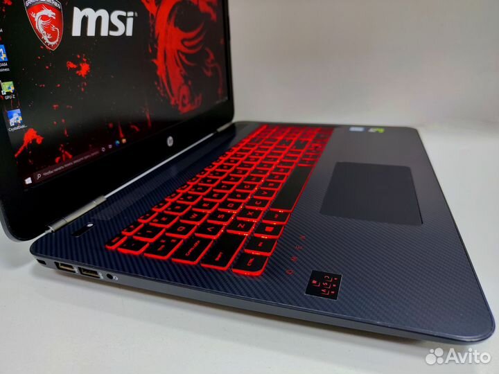 HP omen в идеале для игр (i5,1050ti,16gb)гарантия