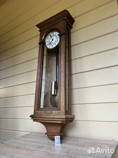 Старинные Настенные Часы lenzkirch Жильные 19 век