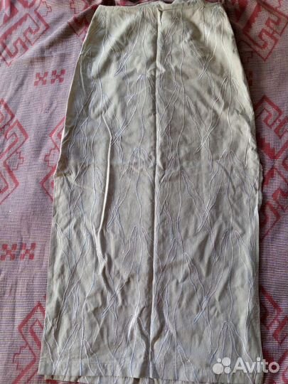 Юбка льняная