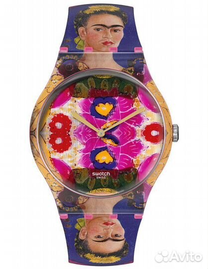 Часы Swatch x Centre Pompidou - Frida K (suoz341)