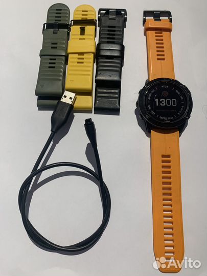 Часы garmin fenix 6x pro solar