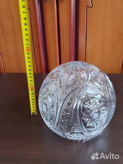 Вазы хрустальные времён СССР