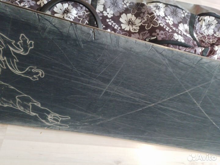 Сноуборд комплект(доска, крепления, боты, чехол)