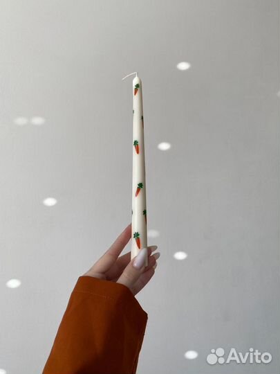 Соевые свечи с росписью