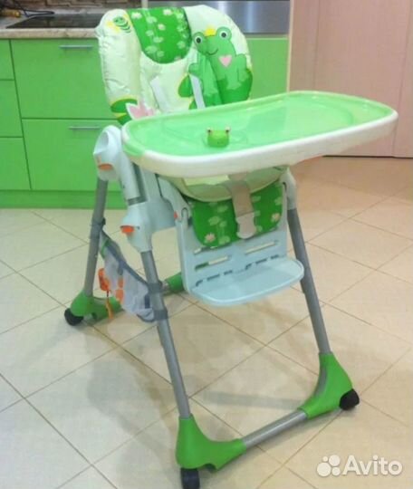 Стульчик chicco polly 2 в 1 для кормления