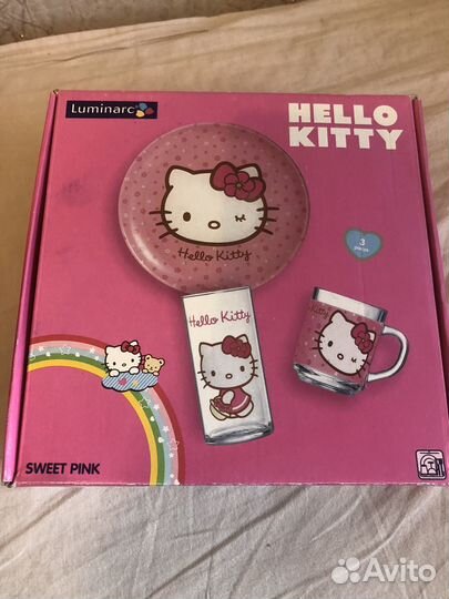 Hello kitty посуда