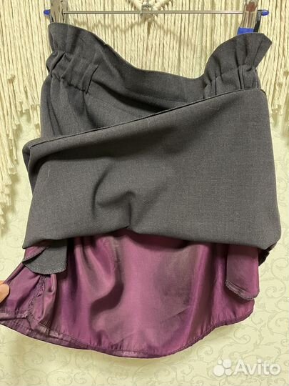 Школьная форма для девочки 152 серая