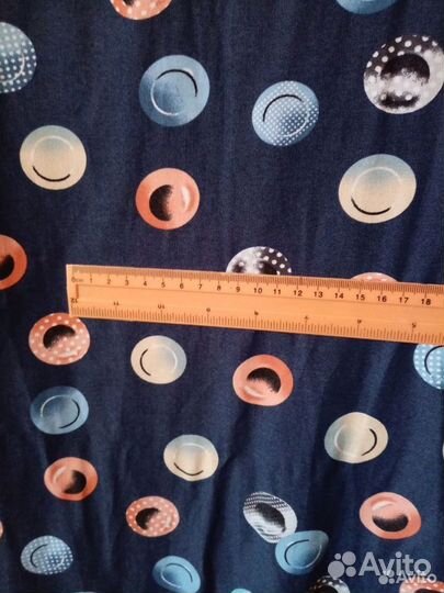 Ткань джинс стрейч. Отрез 2,5 м