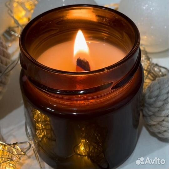 Аромасвеча ручной работы 