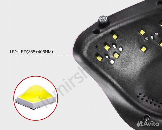 Лампа светодиотдная для гелей, гель-лаков, акрила