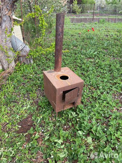 Печь буржуйка для гаража