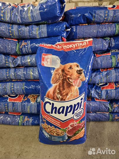 Корм для собак chappi 15 кг
