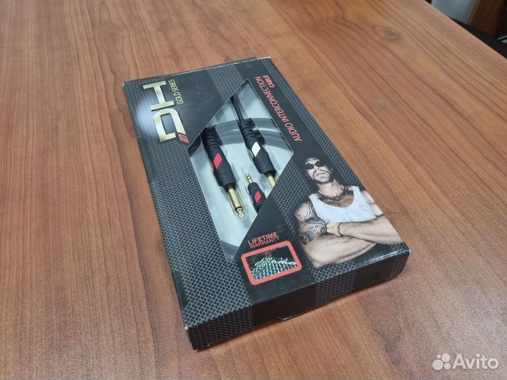 Кабель Mini Jack - 2xJack Die Hard DHG545LU18 1,8m