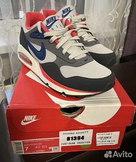 Кроссовки nike air max correlate