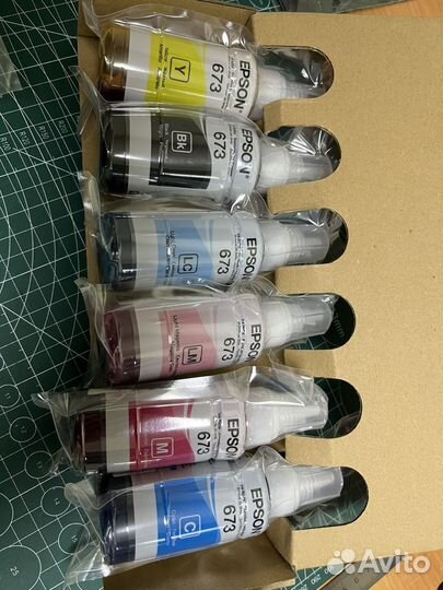 Чернила оригинальные Epson 673