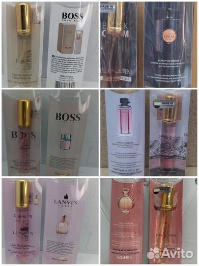 Парфюм пробники 20 мл. Стойкие. ОАЭ