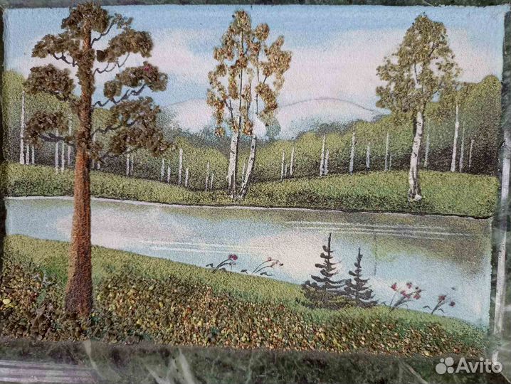 Настенное панно картина из натуральных камней