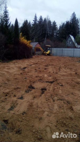 Услуги мини-экскаватора