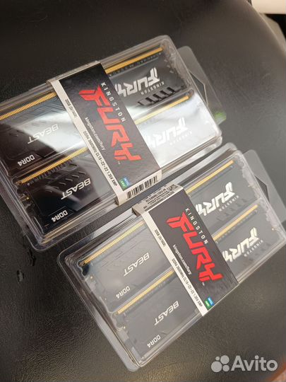 Оперативная память DDR4 32gb 3600mhz (новая)