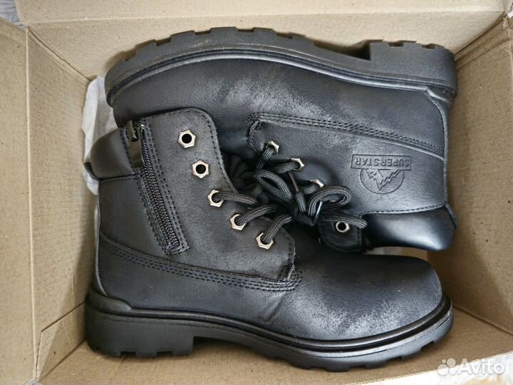 Новые ботинки еврозима 34р
