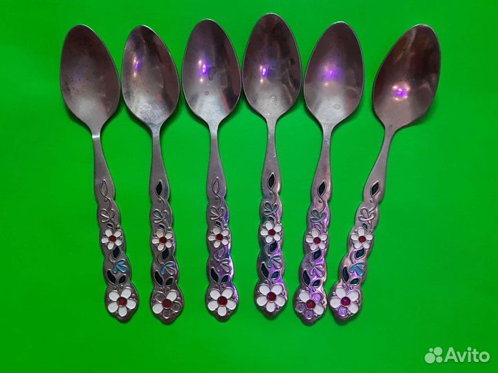 Набор ножей и ложек СССР