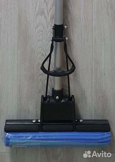 Швабра Office Clean с роликовым отжимом