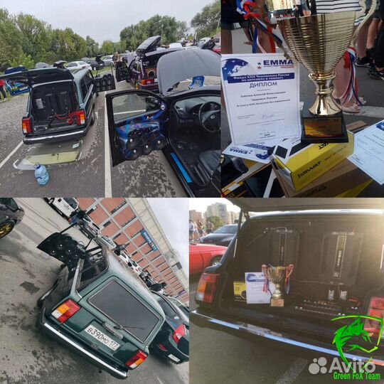 Установка Автозвука