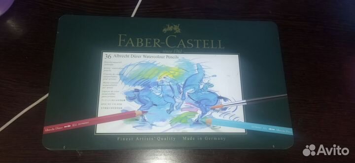 Карандаши акварельные faber castell, пастель