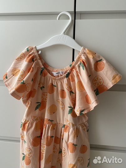 Летнее легкое платье mango 6 лет