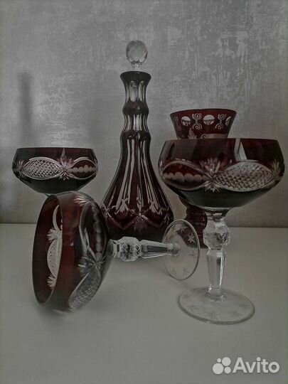 Накладной хрусталь. Германия. хх век