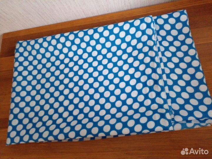 Отрез ткани СССР в горошек 1х2,5м