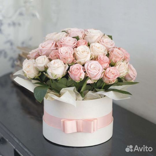 Коробки с цветами