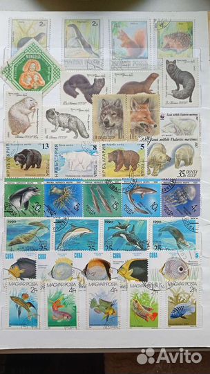 Альбом с марками СССР