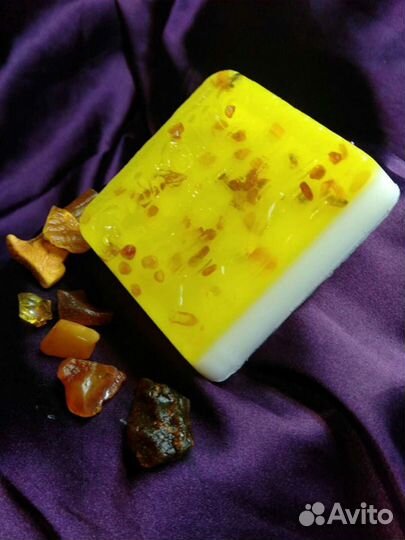 Мыло янтарное