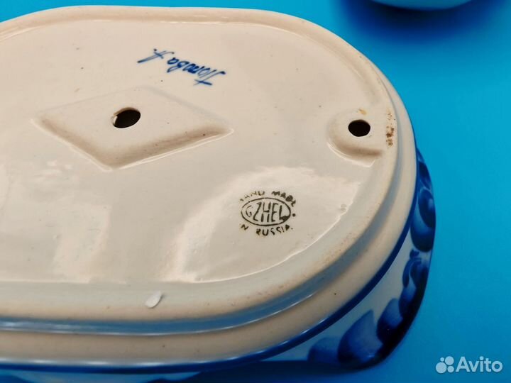 Масленка гжель