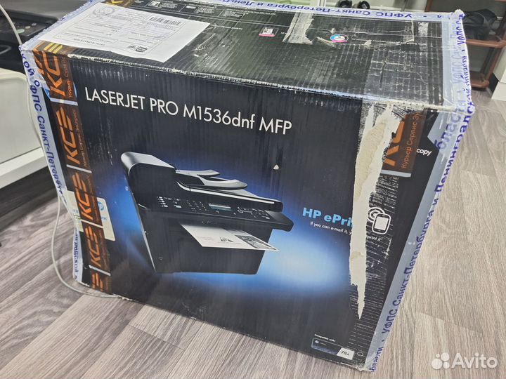 Новое лазерное мфу HP Laserjet PRO M1536dnf