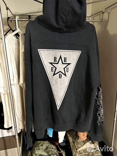 Rhude Eagle Logo Black худи оригинал