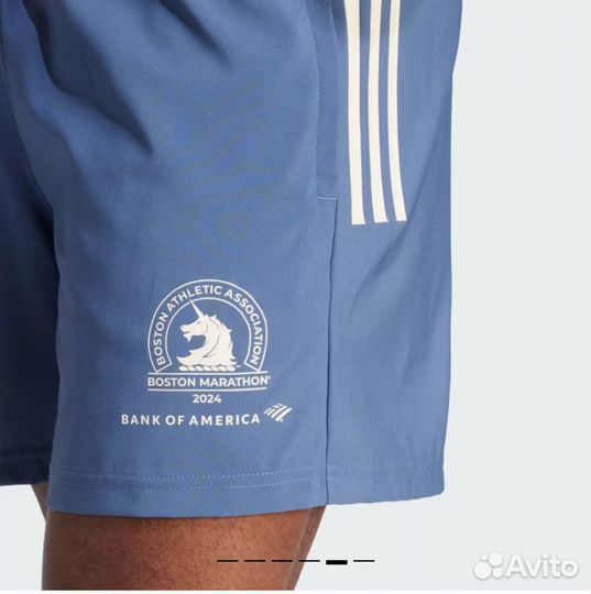 Шорты бег Adidas Boston марафон 2024