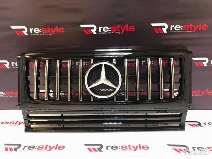 Решетка радиатора Mercedes G-Class W463 U440