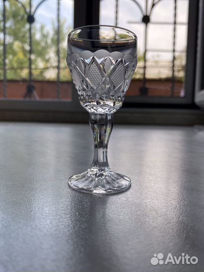 Графин с рюмками богемия