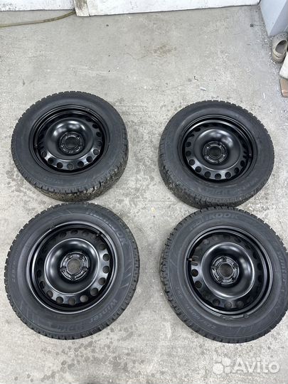 Штамповки с зимней резиной шипы