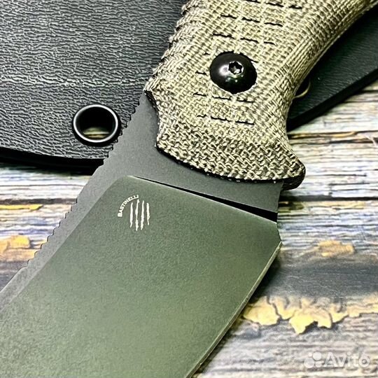 Нож Bastinelli Creations BAS233G Chopper, M390 Bla