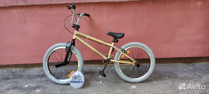 Велосипед 20д BMX TT Goof 1ск V-B песочный