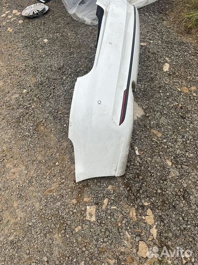 Задний бампер на volkswagen polo 5