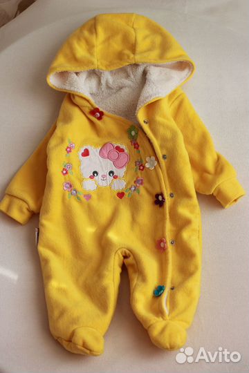 Комбинезон для девочки размер 62-68