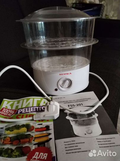 Пароварка supra FSS 201