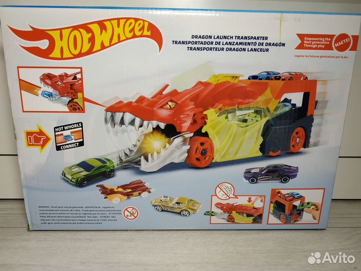 Hot Wheels Дракон Хот вилс,6 машинок