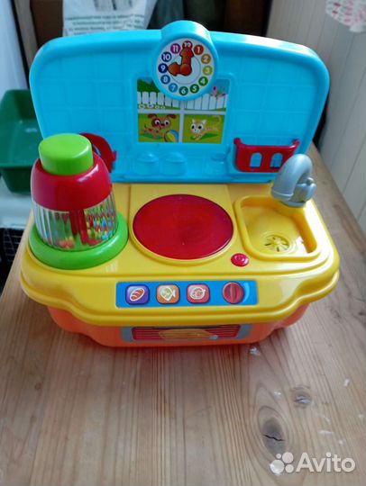 Детская кухня пластиковая playgo, Юла